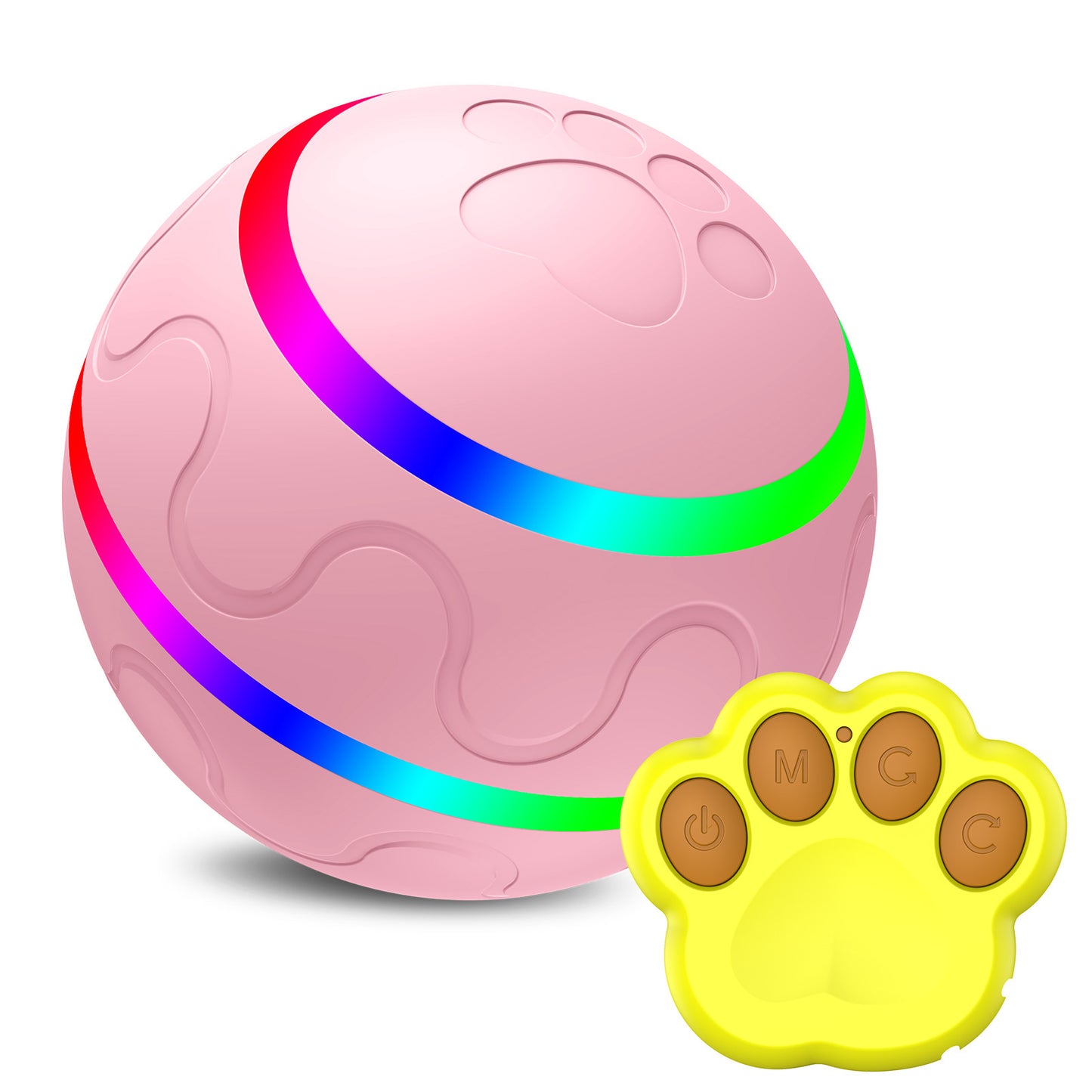 Interactive Cat Toy Ball - Rolling Fun for Endless Playtime