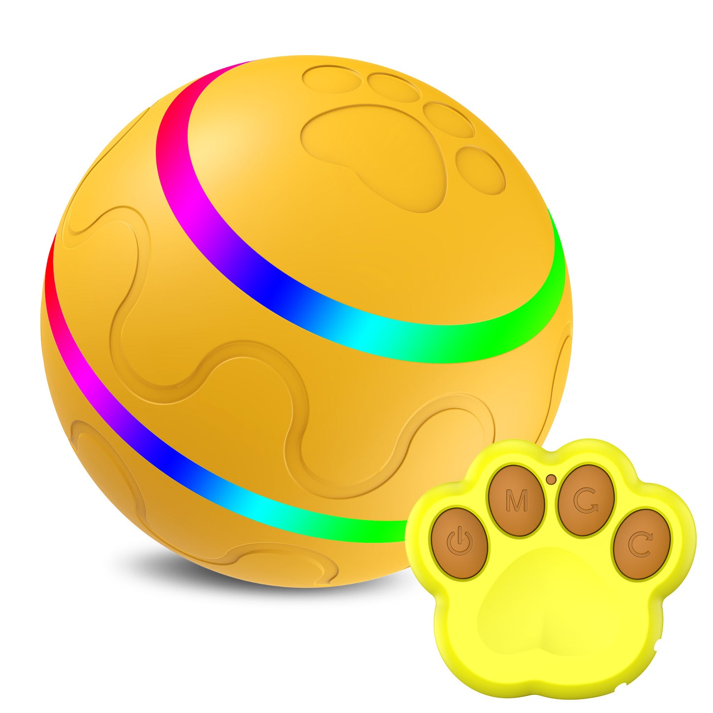 Interactive Cat Toy Ball - Rolling Fun for Endless Playtime